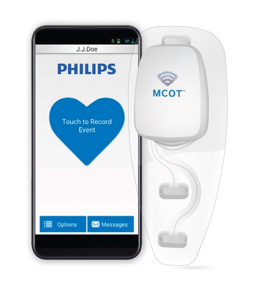 Philips Mobile Cardiac Telemetry MCOT My Heart Monitor