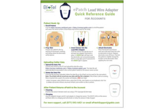 ePatch Lead Wire Adapter Quick Reference Guide  <hr style="width:35%; color:#eeeeee;"> <p><a href="https://www.myheartmonitor.com/wp-content/uploads/sites/2/2018/02/Spanish-ePatch-LWA-Quick-Ref-T-Shoot_220-0802-01-Rev-A_SPA.pdf" target="_blank" class="ga-processed">Spanish Version</a><br>